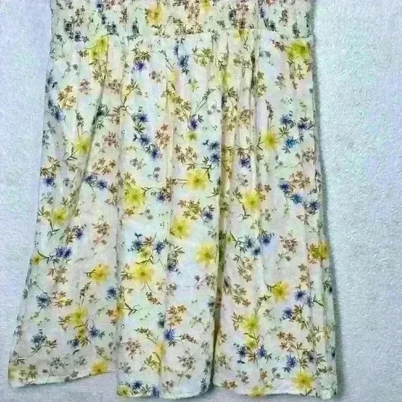 Old Navy Fit & Flare Tie-Strap Linen-Blend Mini Dress Size Large NWT - Picture 9 of 13